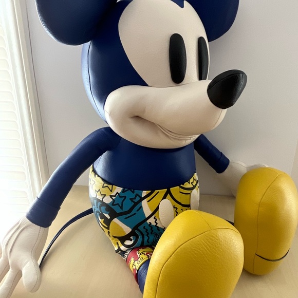 New Coach Disney Mickey Mouse X Keith Haring Medium Collectible - Picture 4 of 6